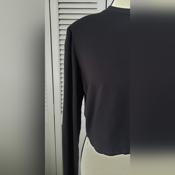 Long-sleeve shoulder-pad tee - Picture 2 of 5